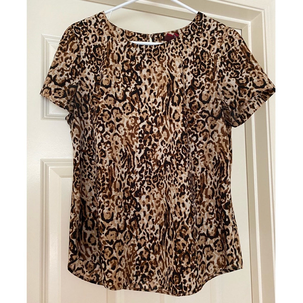 Merona Leopard Print Blouse